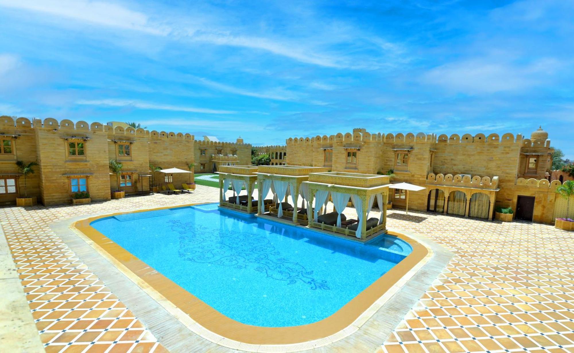 Fort Rajwada,Jaisalmer Buitenkant foto